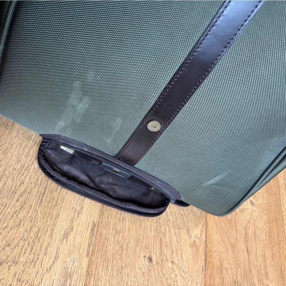 Polo ralph lauren canvas rolling duffle bag luggage